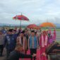 Foto : Penyambutan Adat Kapolda Gorontalo
