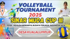 Foto : Pamflet Turnamen VollyBall