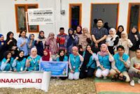 Foto : Pemeriksaan Kesehatan Gratis Warnai Pengabdian KKD UMGO di Desa Ayuhulalo