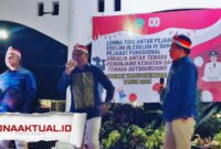 Foto : Perumda Tirta Boalemo Meriahkan HUT RI ke-80 Lewat Lomba Menyanyi, Direktur Tampil Trio Bawakan Lagu Legendaris