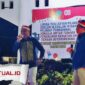 Foto : Perumda Tirta Boalemo Meriahkan HUT RI ke-80 Lewat Lomba Menyanyi, Direktur Tampil Trio Bawakan Lagu Legendaris