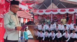 Foto : Giat Upacara Bendera di Lapas Kelas IIB Boalemo