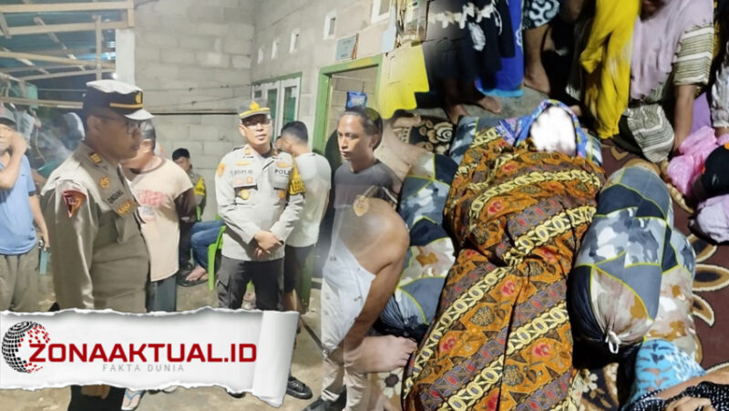 Foto : Suasana Rumah Duka dari seorang petani di desa ayuhulalo yang ditemukan meninggal dunia karena tenggelam di sungai