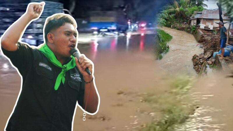 Foto : Desa Potanga Darurat Banjir, Warga Desak Pemerintah Perbaiki Tanggul Sungai