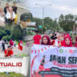 Foto : ITB Ichsan Boalemo dan Unipo Gelar Jalan Sehat & Senam Bersama, Foperma, KKD dan Satu Suara Ikut Meriahkan HUT RI ke-80