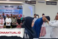 Foto : Bupati Boalemo Rum Pagau Buka Pelatihan Guru IPA dan Matematika SMP se-Boalemo