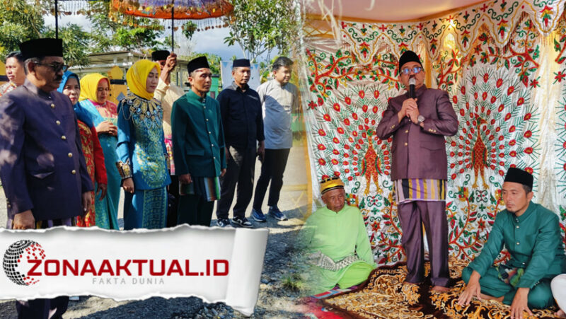 Foto : Lewat Moloopu, Drs. H. Rum Pagau Kukuhkan Said Nikmatul Amri Jadi Camat Wonosari