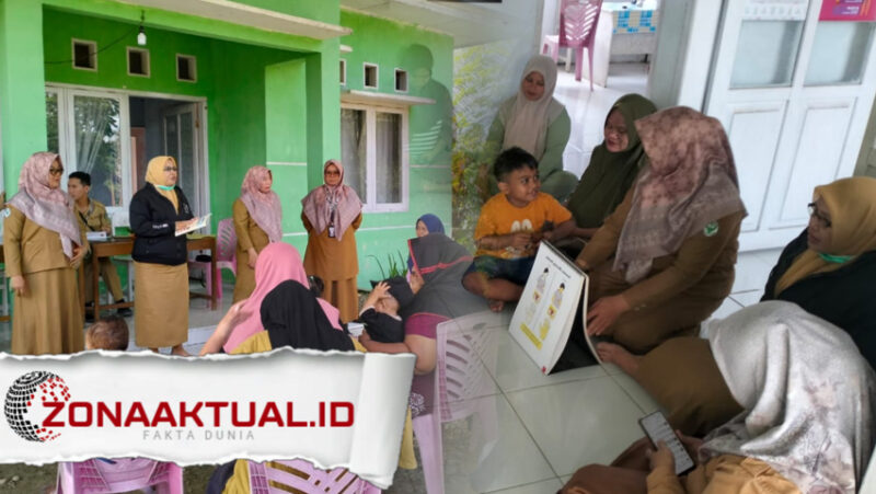 Foto : Giat Puskesmas Berlian di Desa Diloato