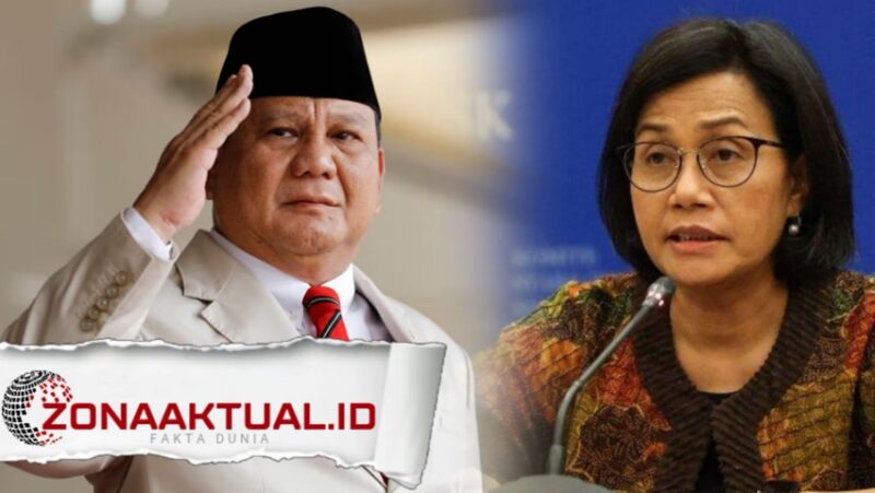Foto : Presiden Prabowo Subianto dan Eks Menteri Keuangan Sri Mulyani