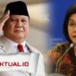 Foto : Presiden Prabowo Subianto dan Eks Menteri Keuangan Sri Mulyani