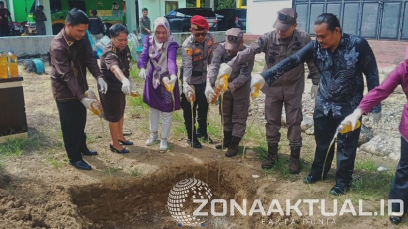 Foto : Giat Pemusnahan Barang Bukti dari Kejari Boalemo