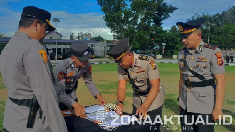 Foto : Sertijab Kepolisan di Polres Boalemo