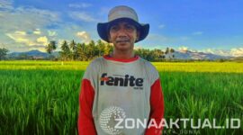 Foto : Salah satu petani di Pohuwato