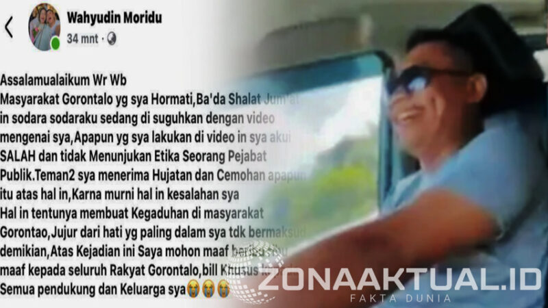 Foto : Screenshoot dari postingan wahyu moridu
