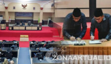 Foto : Pemerintah Kabupaten Boalemo dan DPRD Setujui anggaran perubahan 2025