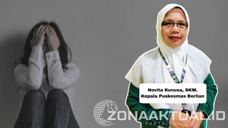 Foto : Novita Kunusa, SKM. Kepala Puskesmas Berlian 