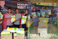 Foto : Mikson Yapanto Buktikan Komitmen Lewat Bantuan Bibit di Pohuwato