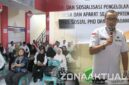 Foto : Wakil Bupati Boalemo, Lahmudin Hambali, saat memberikan pembinaan kepada seluruh Kepala Desa dan Bendahara Desa se-Kabupaten Boalemo di Aula Dinas Sosial dan PMD, Rabu (8/10/2025).