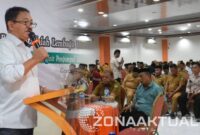 Foto : Bupati Boalemo, Drs. H. Rum Pagau, yang hadir langsung dalam kegiatan