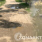 Foto : Jalan Rusak di Desa Kuala Lumpur, Kecamatan Paguyaman, Kabupaten Boalemo 