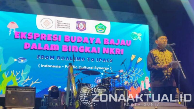 Foto : Fadli Zon Buka Ekspresi Budaya Bajau di Boalemo, Warnai Malam HUT ke-26