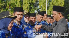 Foto : Rum Pagau Lantik 1.530 PPPK Paruh Waktu