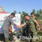 Foto : Bupati Boalemo Rum Pagau letakan Batu pertama untuk koperasi merah putih 
