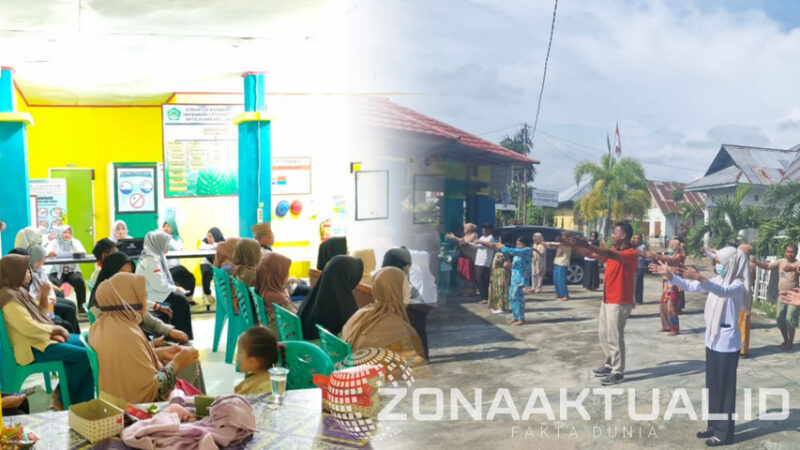 Foto : UPTD Puskesmas Berlian Kecamatan Paguyaman kembali menggelar kegiatan Program Pengelolaan Penyakit Kronis