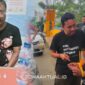 Foto : Barang Bukti dan Tersangka S.D. saat diamankan satnarkoba polres Boalemo