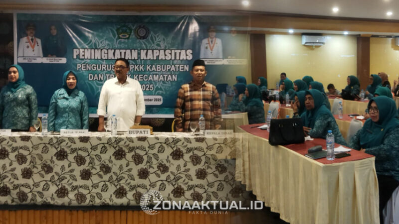 Foto : kegiatan Peningkatan Kapasitas PKK Kabupaten Boalemo Tahun 2025