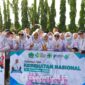 Foto : seluruh tenaga kerja UPTD Puskesmas Berlian 