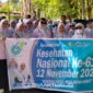 Foto : Puskesmas Berlian Laksanakan Giat Jalan Sehat untuk memeringati HKN ke 61