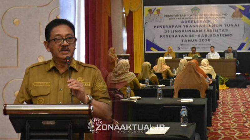 Foto : Bupati Boalemo, Drs. Rum Pagau