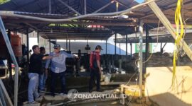 Foto : Mikson Yapanto Sidak Pengolahan Emas Ilegal di Suwawa