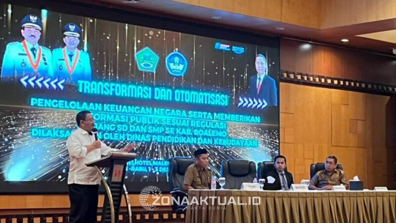 Foto : Bupati Boalemo Rum Pagau 