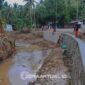 Foto : Tanggul yang diperbaiki di Desa Potanga, Kecamatan Botumoito 