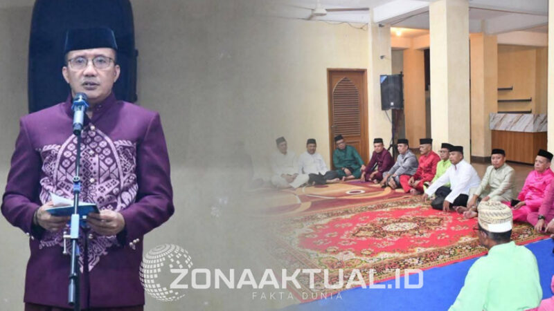 Foto : Wakil Bupati Boalemo Lahmudin Hambali hadiri isra mi'raj 