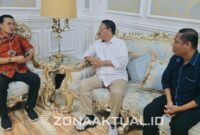 Foto : Bupati Boalemo Rum Pagau bersama Fadel Muhammad 