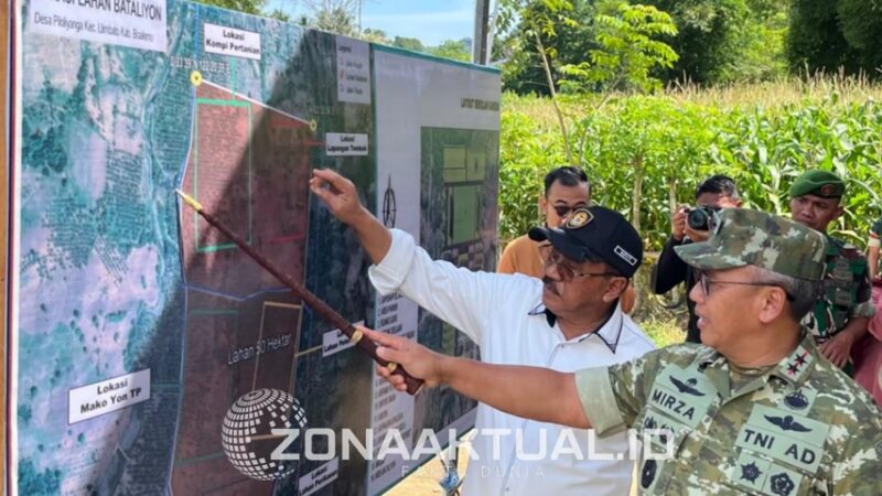 Foto : Bupati Boalemo Rum Pagau dan Pangdam XIII/Merdeka