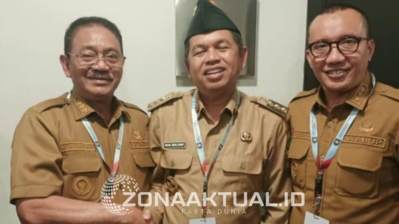 Foto : Bupati dan Wabup Boalemo Hadiri Rakornas, Dengarkan Arahan Presiden Prabowo di Senayan
