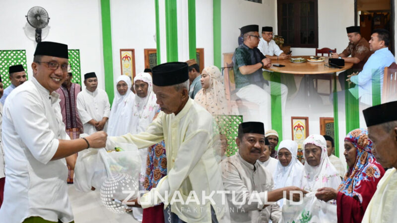 Foto : Safari Ramadhan Tim Mobile II Boalemo, Forkopimda Bersatu Tebar Kebaikan di Bulan Suci
