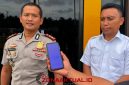 Foto : Kapolres Boalemo Firman Taufik dan Kasat Reskrim Nurwahid Kiayi